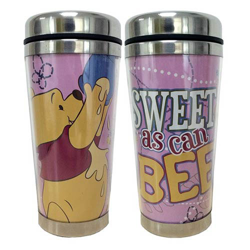 Winnie the Pooh and Friends Sweet as Can Bee Travel 16 oz. Mug